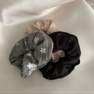 Mini Handmade Scrunchies Set